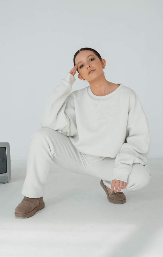 Dresowa bluza oversize