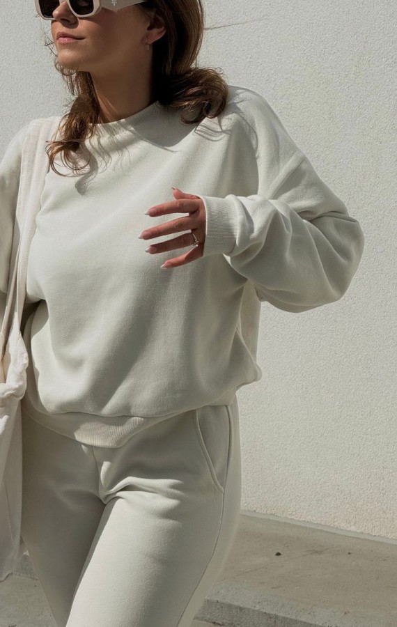 Dresowa bluza oversize
