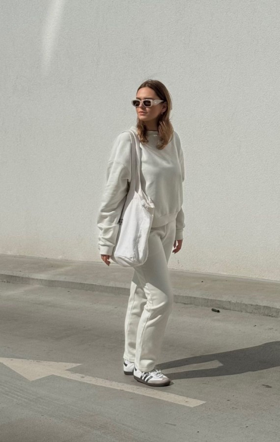 Dresowa bluza oversize