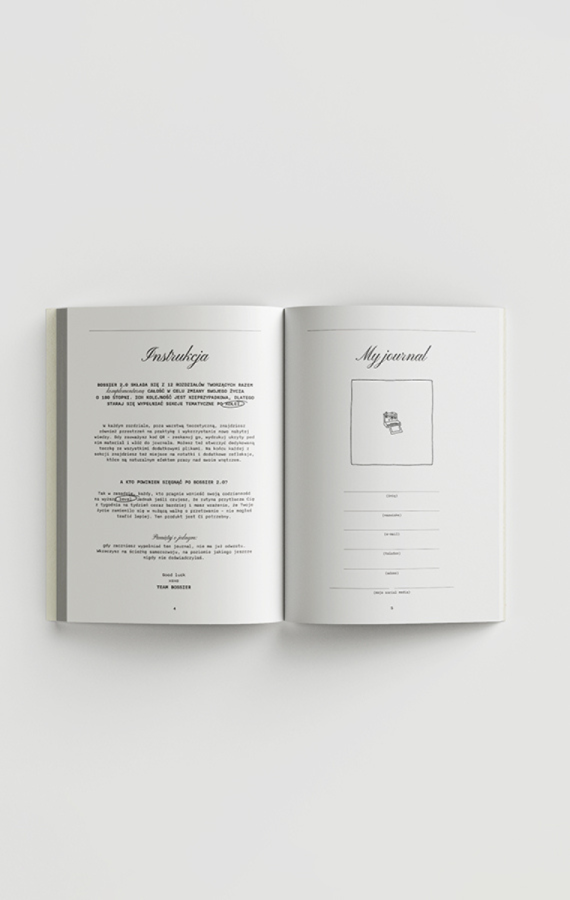 BOSSIER 2.0 selfcare journal