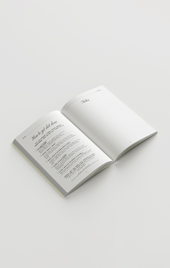 BOSSIER 2.0 selfcare journal