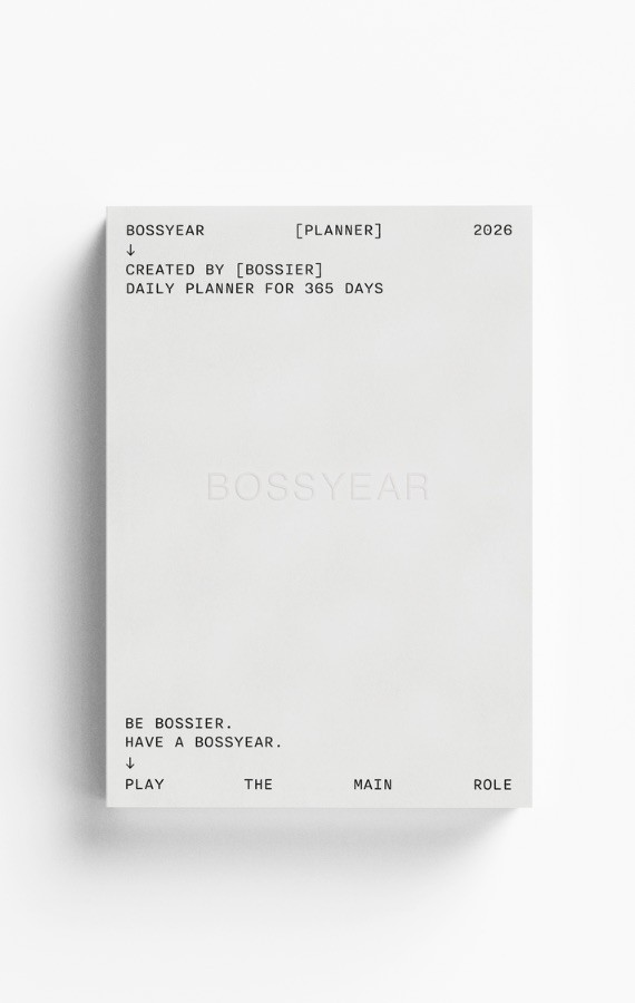 BOSSYEAR DZIENNY PLANNER 2026