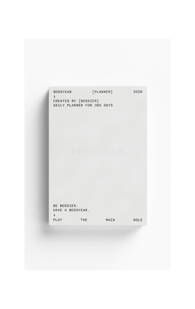 BOSSYEAR DZIENNY PLANNER 2026