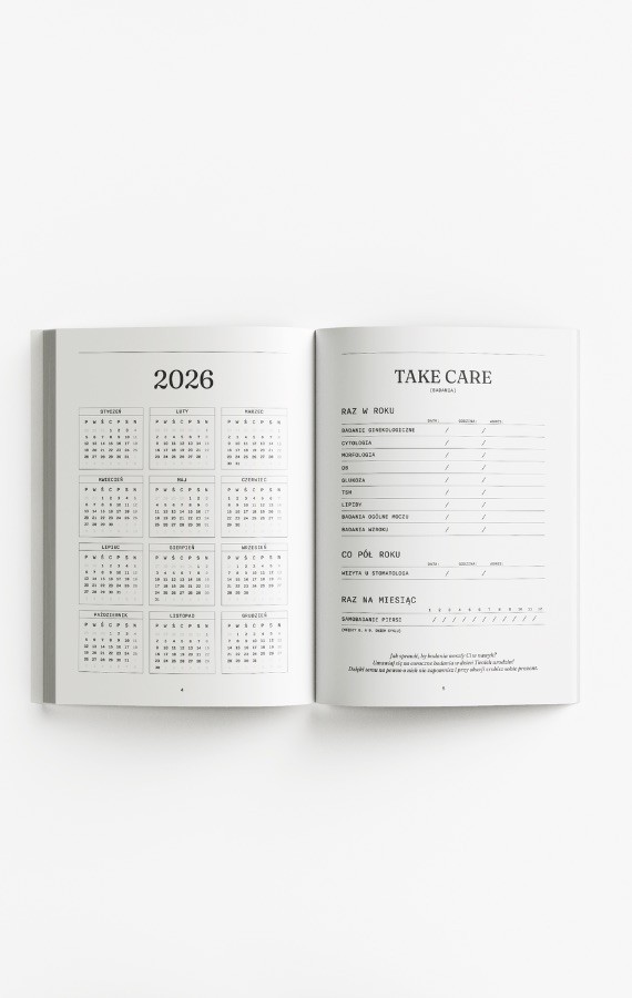 BOSSYEAR DZIENNY PLANNER 2026