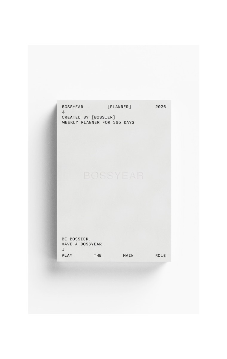 BOSSYEAR TYGODNIOWY PLANNER 2026