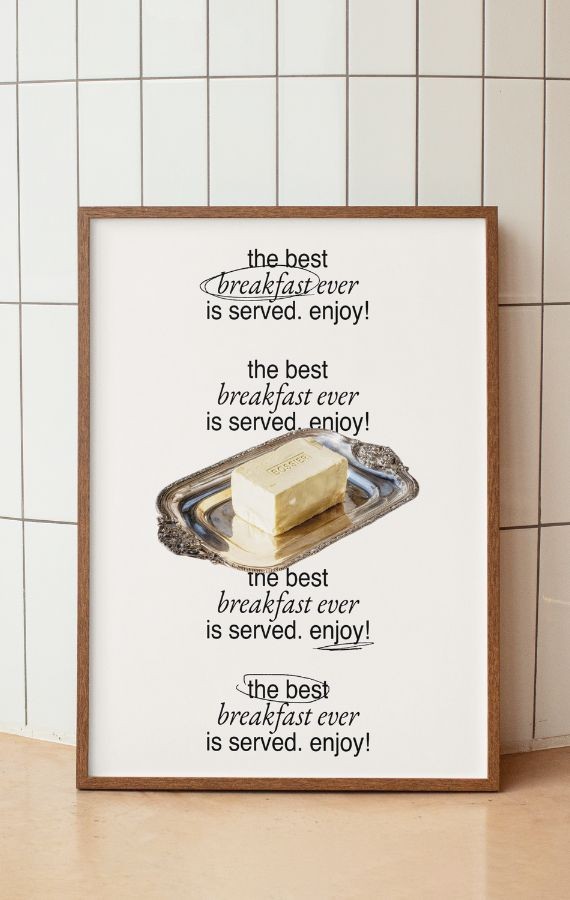 Plakat Breakfast