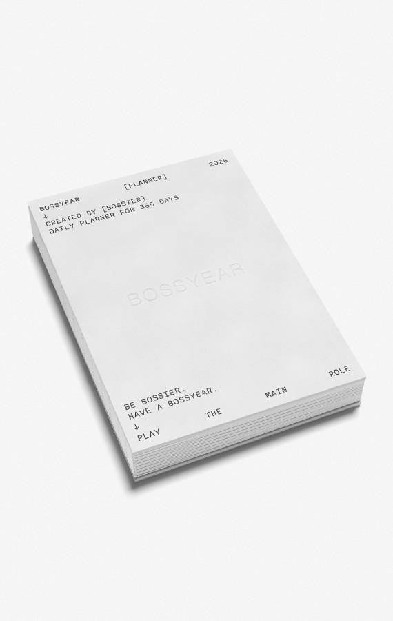 BOSSYEAR DZIENNY PLANNER 2026 (Wersja z defektem)