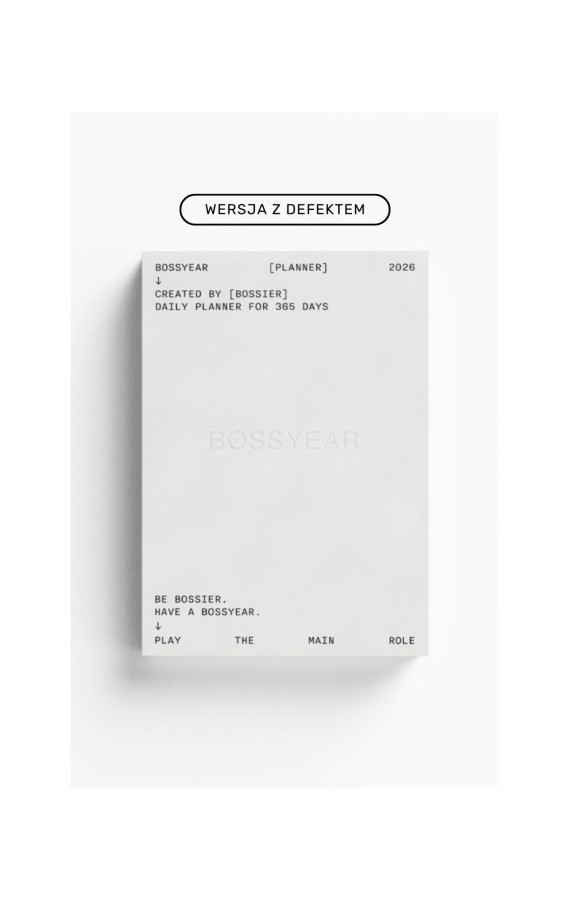 BOSSYEAR DZIENNY PLANNER...