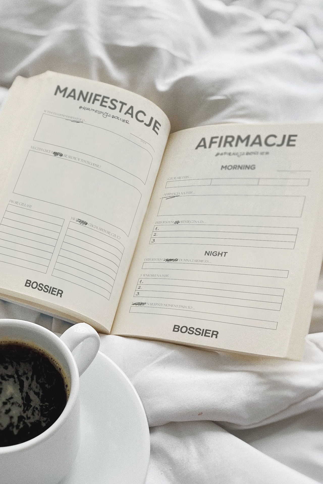 Dzienniki: Afirmacji & Manifestacji