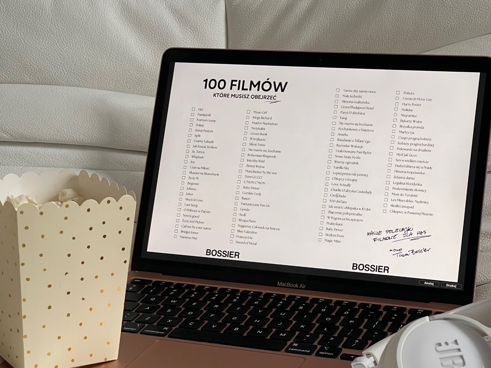 Filmowa polecajka Bossier do pobrania