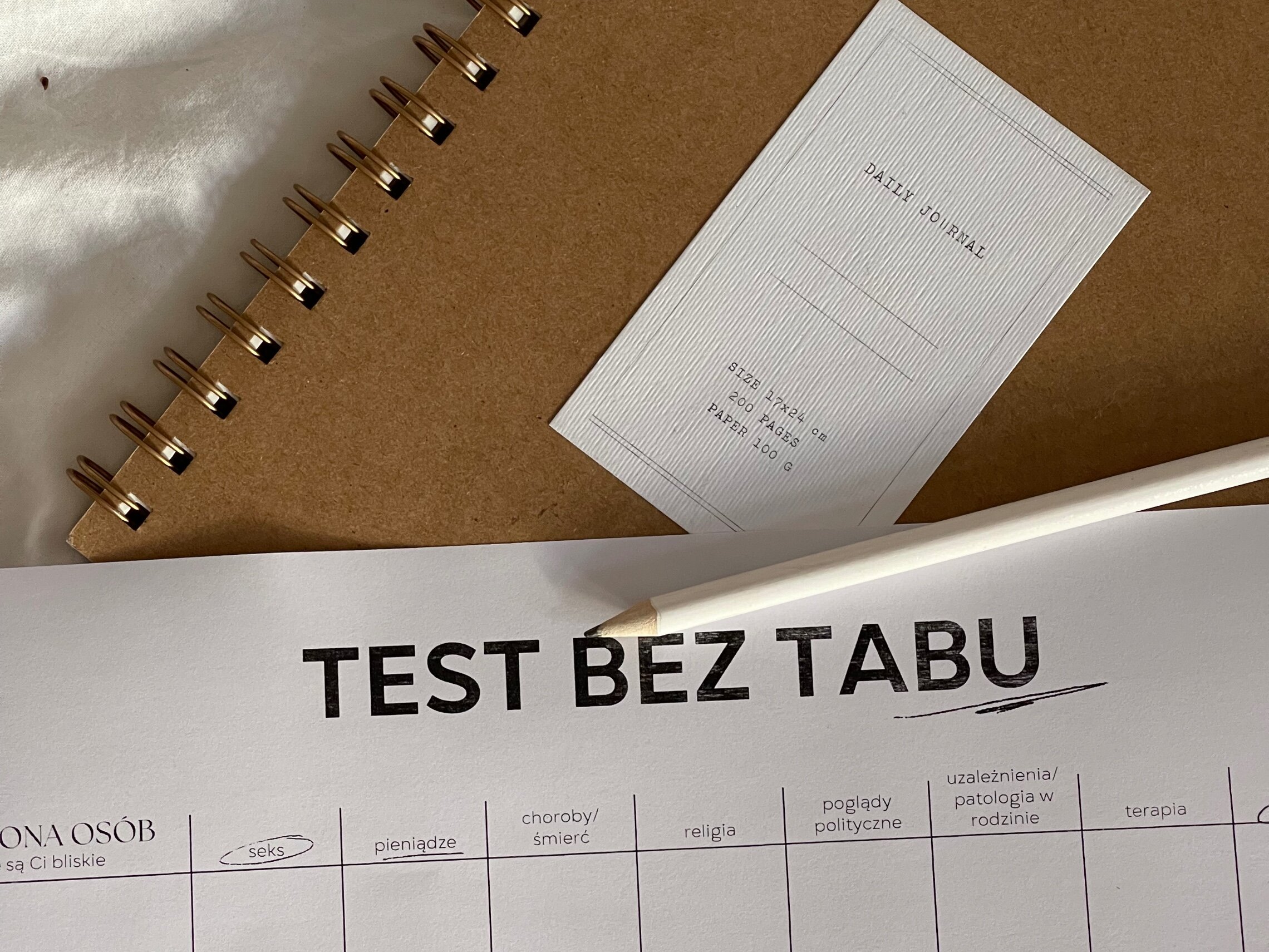 Bez tabu - matryca do pobrania