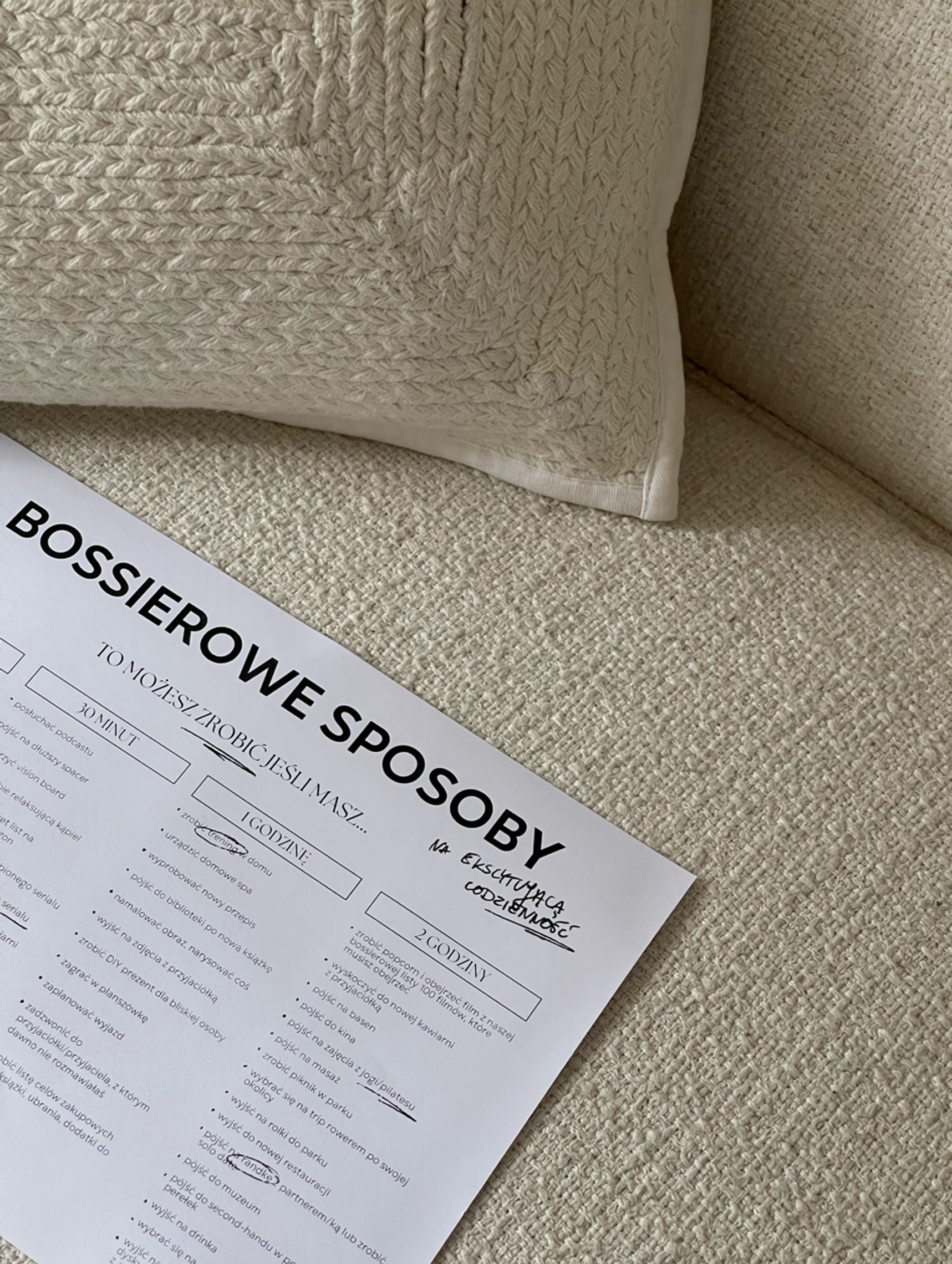 Jak urozmaicić swoją codzienność? - lista do pobrania