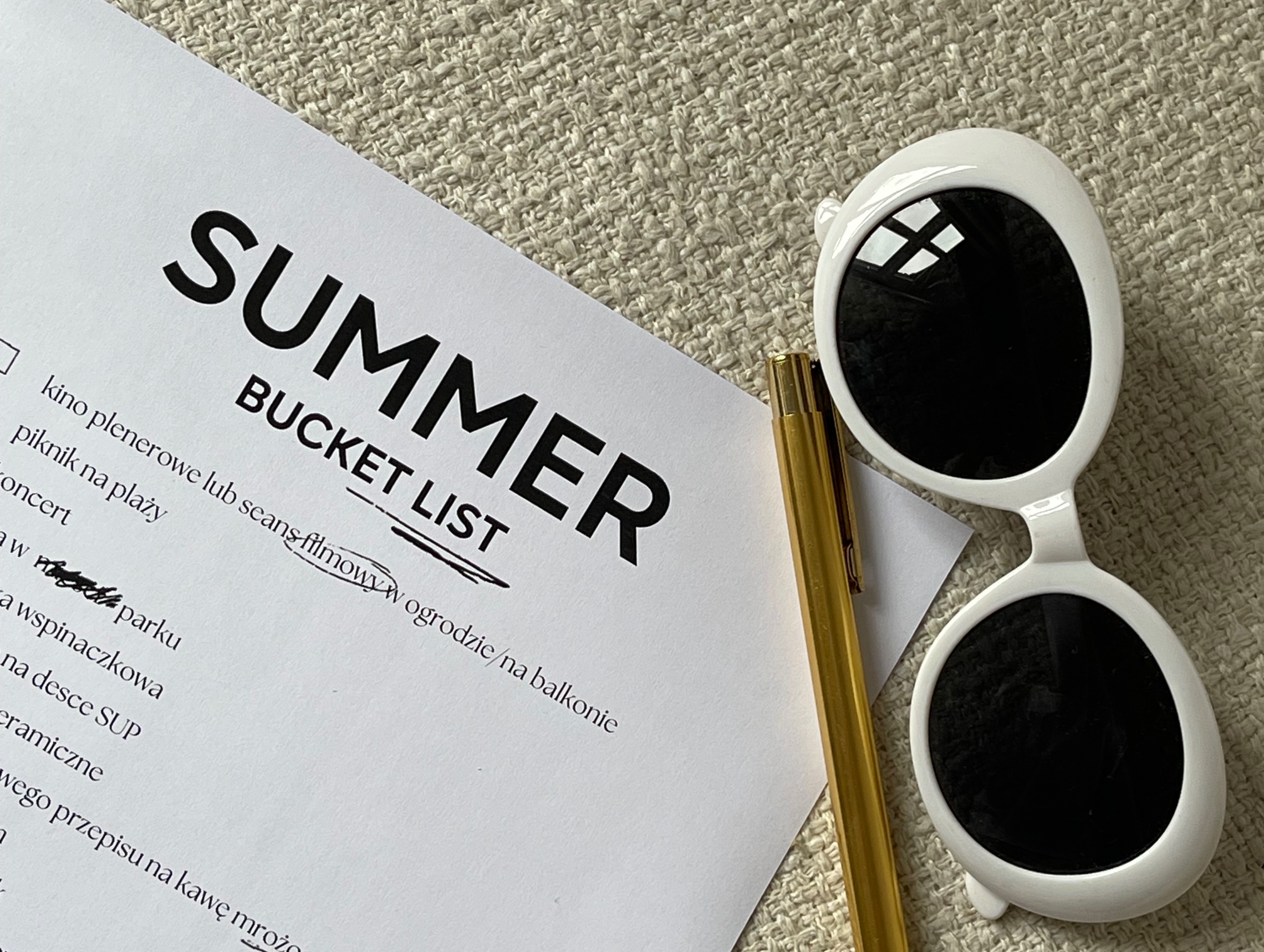 Summer bucket list - lista do pobrania