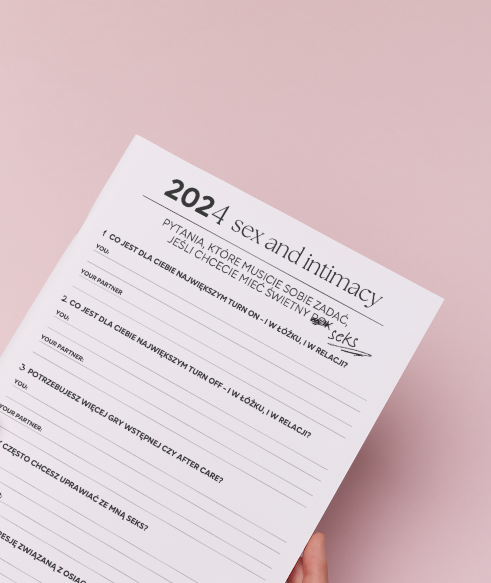 2024 sex & intimacy - karty dla par do pobrania
