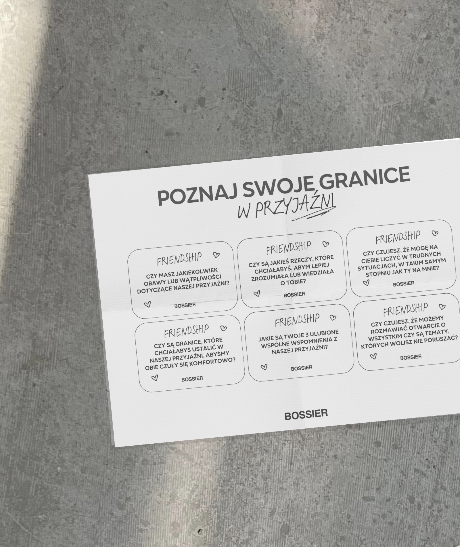 Poznaj swoje granice w przyjaźni - gra do pobrania