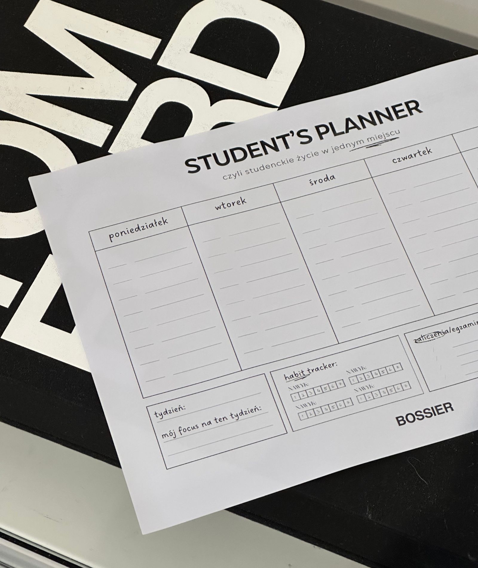 Zaplanuj swoje studenckie życie! - studencki planer do pobrania
